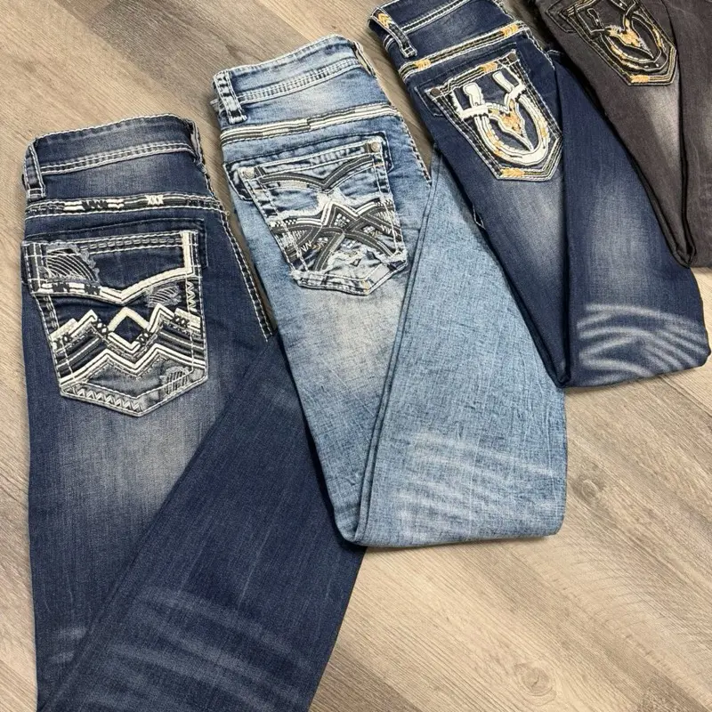 DeNIKO MEN’S SLIM STRAIGHT JEANS