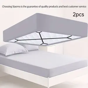 2pc Bed Sheet Gripper Set, Anti-Slip Four-Edge Clips, Multi-Functional Sofa Bed Cover Holder, Prevents Sheets From Slipping