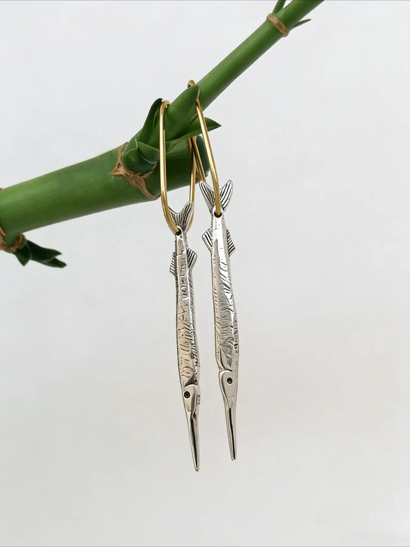 Vintage Fish Ear Cuffs, Creative Design, Simple Style, Daily Wear, Party Jewelry, Unique Women's Accessories, Trendy Fashion Statement, Earrings