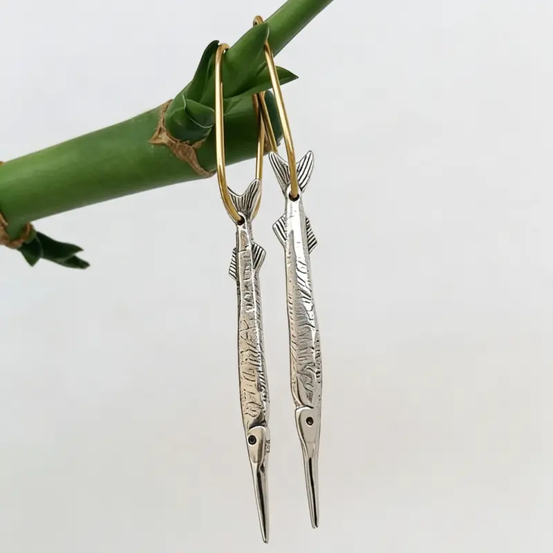 Vintage Fish Ear Cuffs, Creative Design, Simple Style, Daily Wear, Party Jewelry, Unique Women's Accessories, Trendy Fashionable Accessories, Trendy Fashion Statement