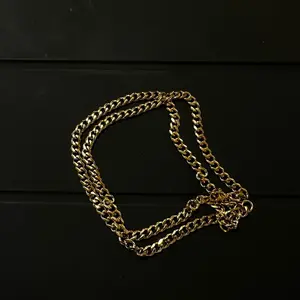 Gold Plated Stainless Steel Cuban Necklace