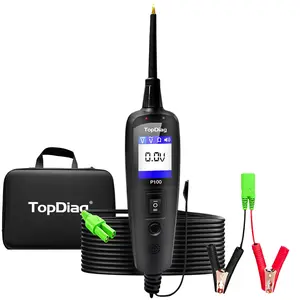 P100 Automotive Circuit Tester Power Circuit Probe Kit Car Voltage/Resistant Tester 12/24V Diagnostic Tool Component overload protection battery test Car Circuit