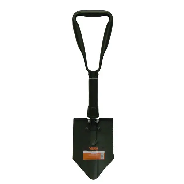 Folding Emergency Garden HuntingCamping Folding Shovel w Pouch