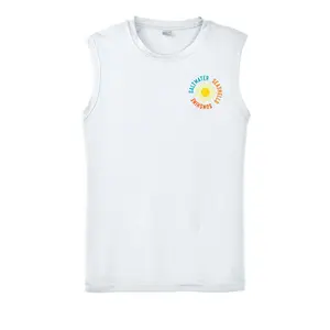 Saltwater Seashells Sunshine Men's Sleeveless Shirt | Summer Tank Top
