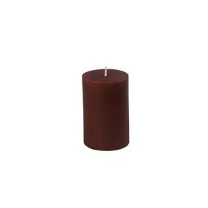 Jeco  2 x 3 in. Brown Pillar Candle Boxes