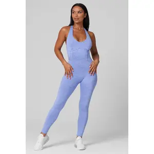 Bliss Racer Back Legging Jumpsuit