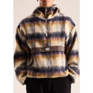 Technicolor Static Polar Fleece Anorak