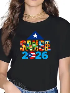 100% Cotton Sanse 2026 Puerto Rico Fiesta San Sebastián Street Festival T-Shirt