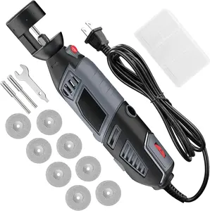 12-Guides 4 Angles Tungsten  -Tungsten Sharpener for TIG Welding with Flat Grinding Block, Cut-Off Slot, Multi-Angle & Offsets