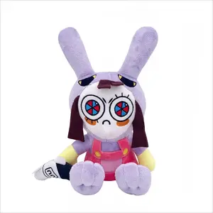**New Styles The Amazing Digital Circus Pomni Jax Plush Toy Anime Cute Theater Rabbit Doll Cartoon Clown Christmas Kids Gifts