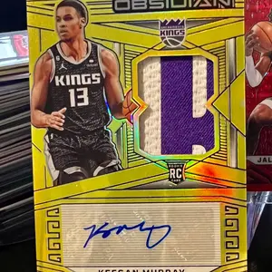 2022-23 Obsidian Gold 3/10 Keegan Murray RPA