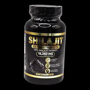 Shilajit 60 Caps 250 G – Shilajit Suplemento 60 Caps. 250 g. Alta potencia nutricional, resina Shilajit de grado A