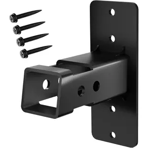 2" Hitch Wall Mount Bike and Cargo Rack Hanging Garage Wall Organizer, Trailer Hitch Receiver Storage, Easy Load Secure & Sturdy, Heavy Duty Bicycle Hook Accessories, Max 200 LBS (2 Inch)