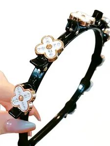 Hot Selling Braided Headband, Bangs Hair Clip, Lazy Flower Bowknot, Women's Fashion Accessory, Wedding Party Banquet, All Seasons