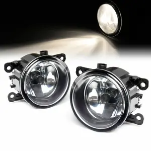 Fit For Acura Honda Ford Nissan Suzuki Pair of Side Fog Light Lamp + H11 Bulb
