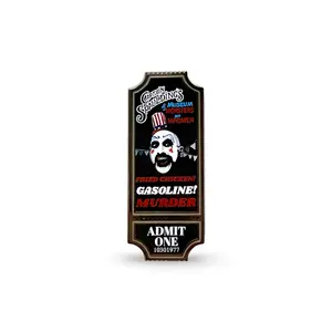 Captain Spaulding’s House of 1000 Corpses Horror Ticket Enamel Pin