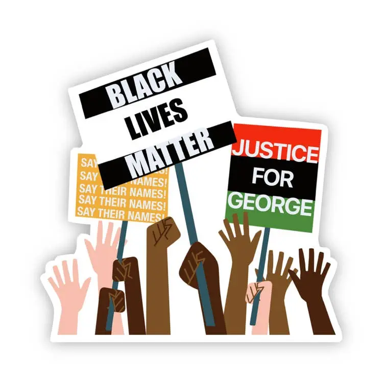 BLM - Black Lives Matter - Vinyl Decal Sticker
