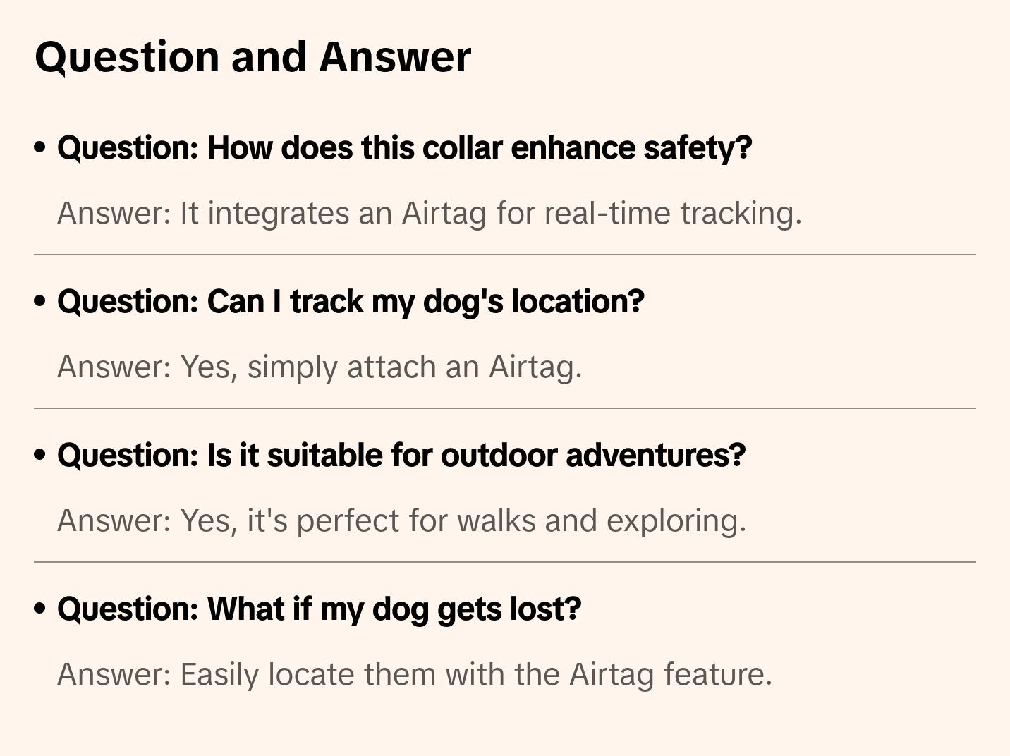 Airtag Dog Collar Airtag Dog Collar