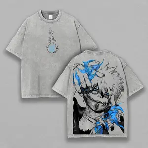My Hero Academia Dabi Printed Unisex Washed T-Shirt32