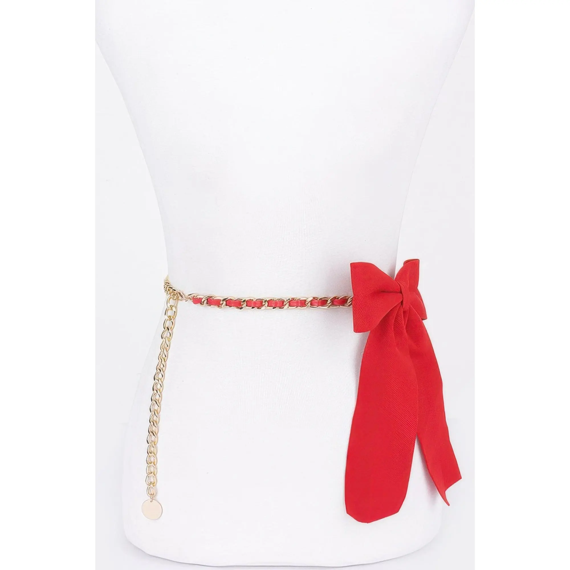 Ribbon Chain Belt