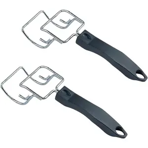 2 Pcs Air Fryer Convection Toaster Oven Tray Extractor Oven Rack Pull Tool Oven Clip for Air Fryer and Toaster Oven