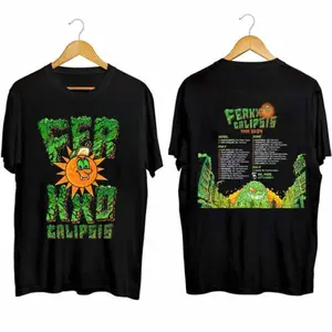 wow!!! Ferxxo.calipsis World 2024 Feid.Tour T-Shirt For Fan Shirt- Sweatshirt- Hoodie