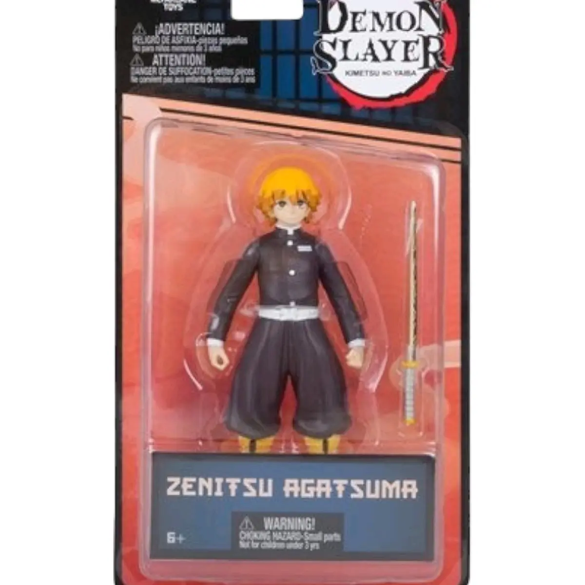 Demon Slayer Zenitsu , Wave 2, 5-Inch Scale Action Figure