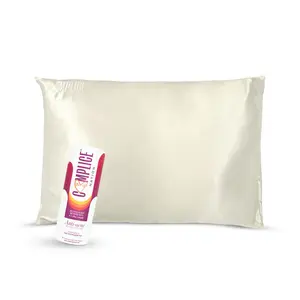 Queen Anti Acne Silk Pillowcase with Silver Ion Technology