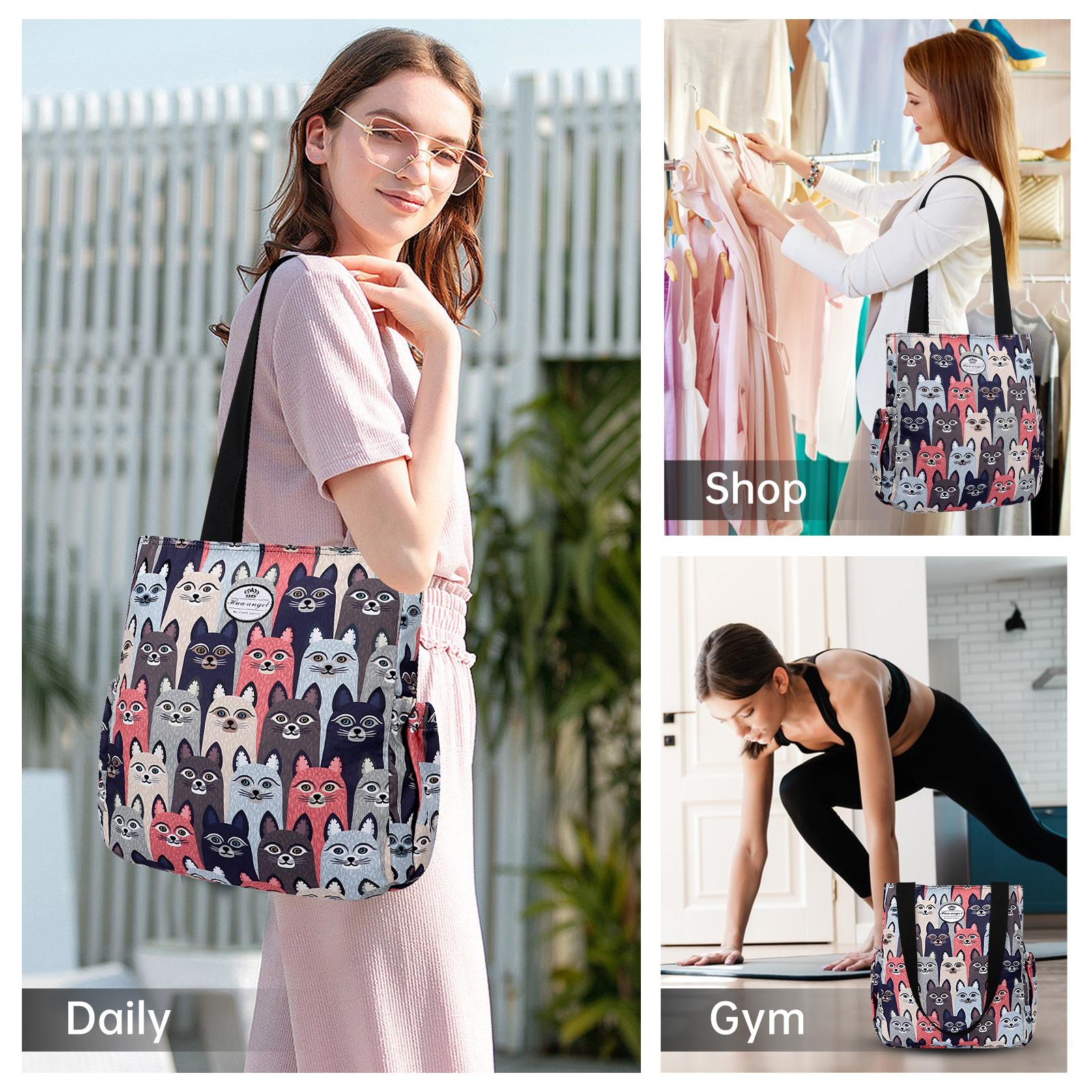 Tote Bag Waterproof Lightweight Handbags Travel Shoulder Bag for Hiking Yoga Gym Swimming Travel Beach Splash Proof Polyester Material High Capacity Stylish Design Tote Bag Waterproof Lightweight Handbags Travel Shoulder Bag for Hiking Yoga Gym Swimming Travel Beach Splash Proof Polyester Material High Capacity Stylish Design