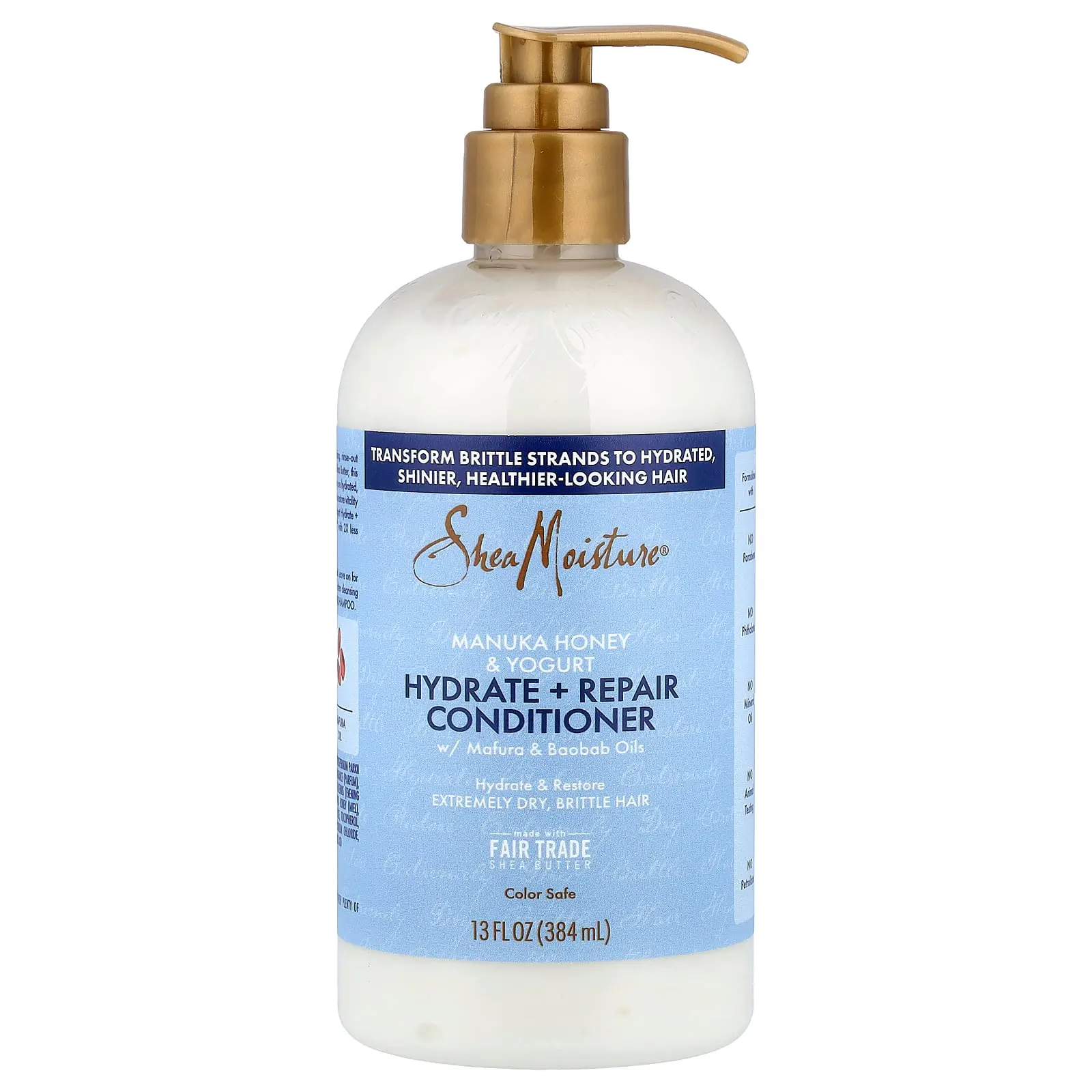 SheaMoisture Manuka Honey & Yogurt, Hydrate + Repair Conditioner, 13 fl oz (384 ml) SheaMoisture Manuka Honey & Yogurt, Hydrate + Repair Conditioner, 13 fl oz (384 ml)