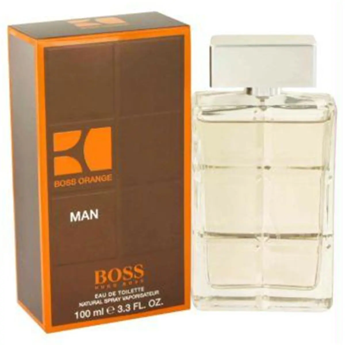 HUGO BOSS Boss Orange Men's Eau De Toilette (EDT) Spray - Bold Confident Scent Men's Fragrance, 3.4 oz
