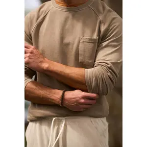 Long Sleeve Raglan Sweatshirt in Earth