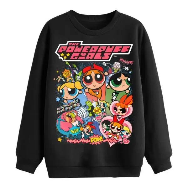 Vintage Powerpuff Girls Sweatshirt or Hoodie, Powerpuff Girls Vintage Shirt, Gift For Fan, For Men And Women