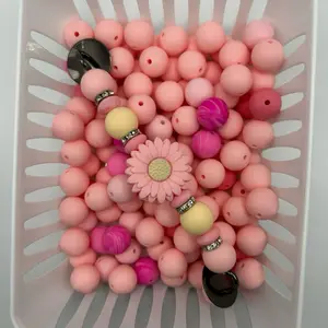 Phone Grip Beadable Design - Customizable for Phone Cases, Ideal for Cellphones & Smartphones, Lightweight & Flexible - Stand, Mount