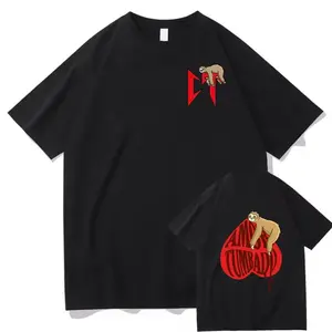 Camiseta Junior H T-Shirt, Latino Music Graphic Tee, Unisex Concert Merch For Fans, Full Size Cotton Shirt For Men And Women, JRH Classic Menswear Top