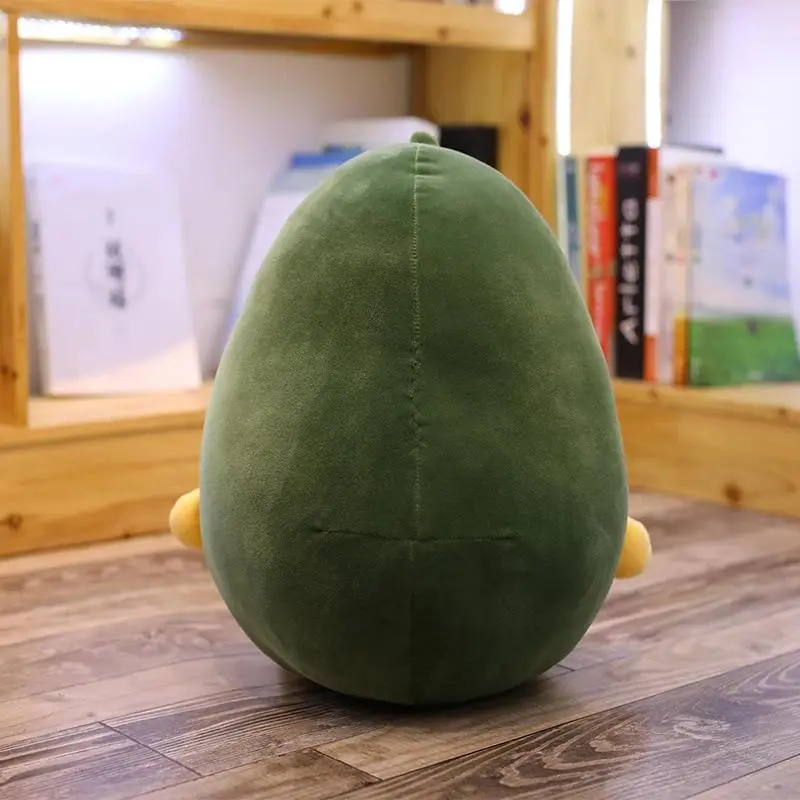 Kawaii Avocado Plush Toy - 100% Brand New High-Quality 30cm/40cm Stuffed Doll Pillow, Children's Christmas Gift, Cartoon Fruit Home Decoration