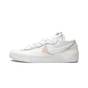 Blazer Low "Sacai - White Patent Leather" DM6443 100
