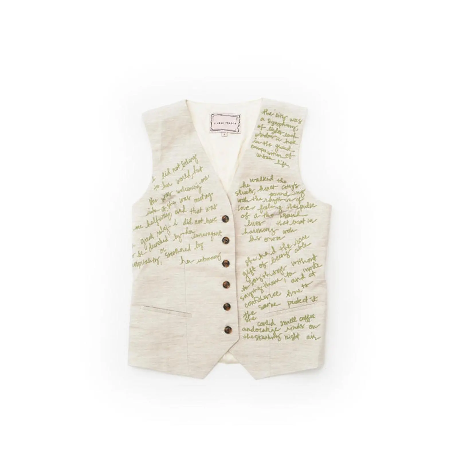 Waverly Linen Vest