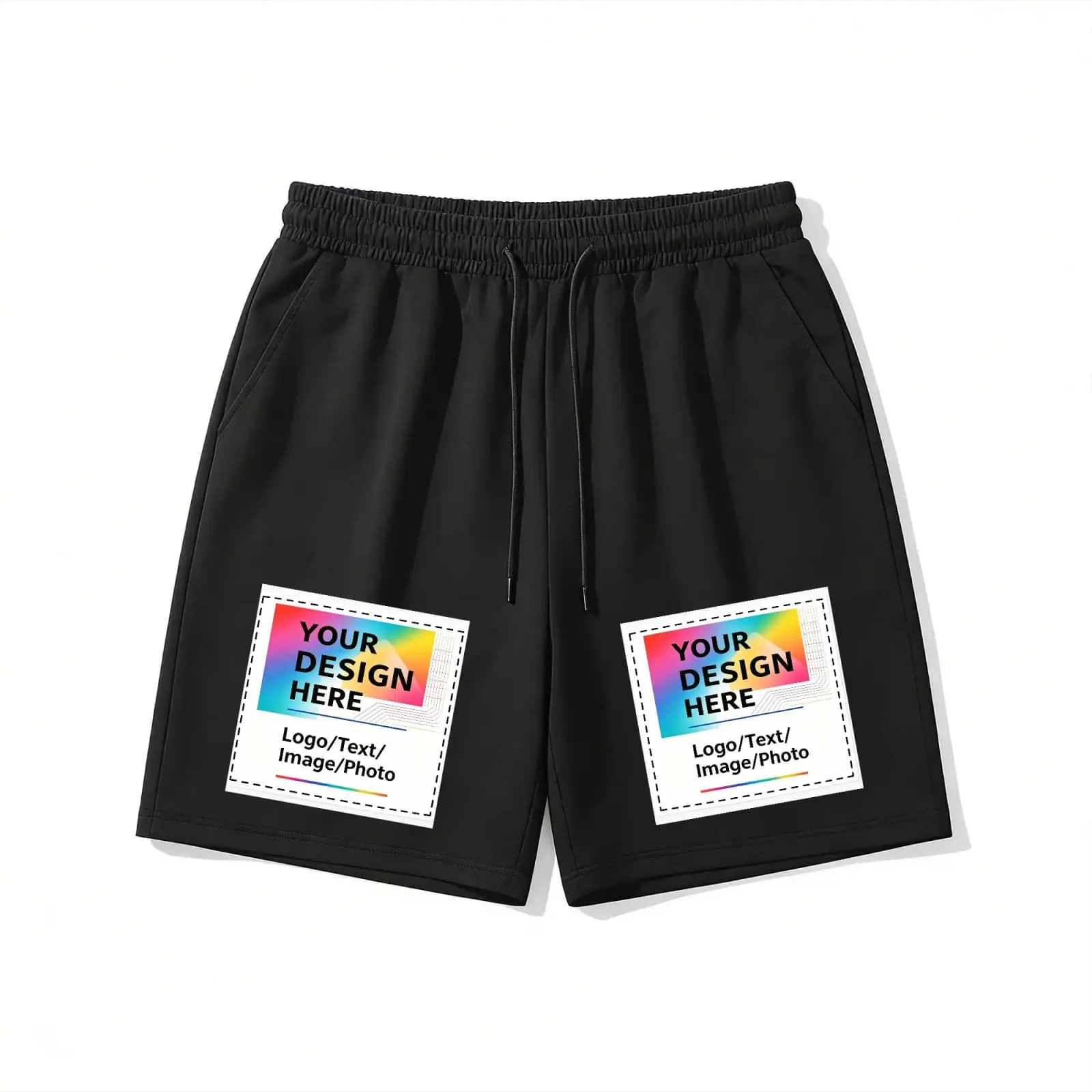 Bulk Custom Shorts for Men Design Your Own Text Photo Logo Pictures,Personalized Beach Board Shorts