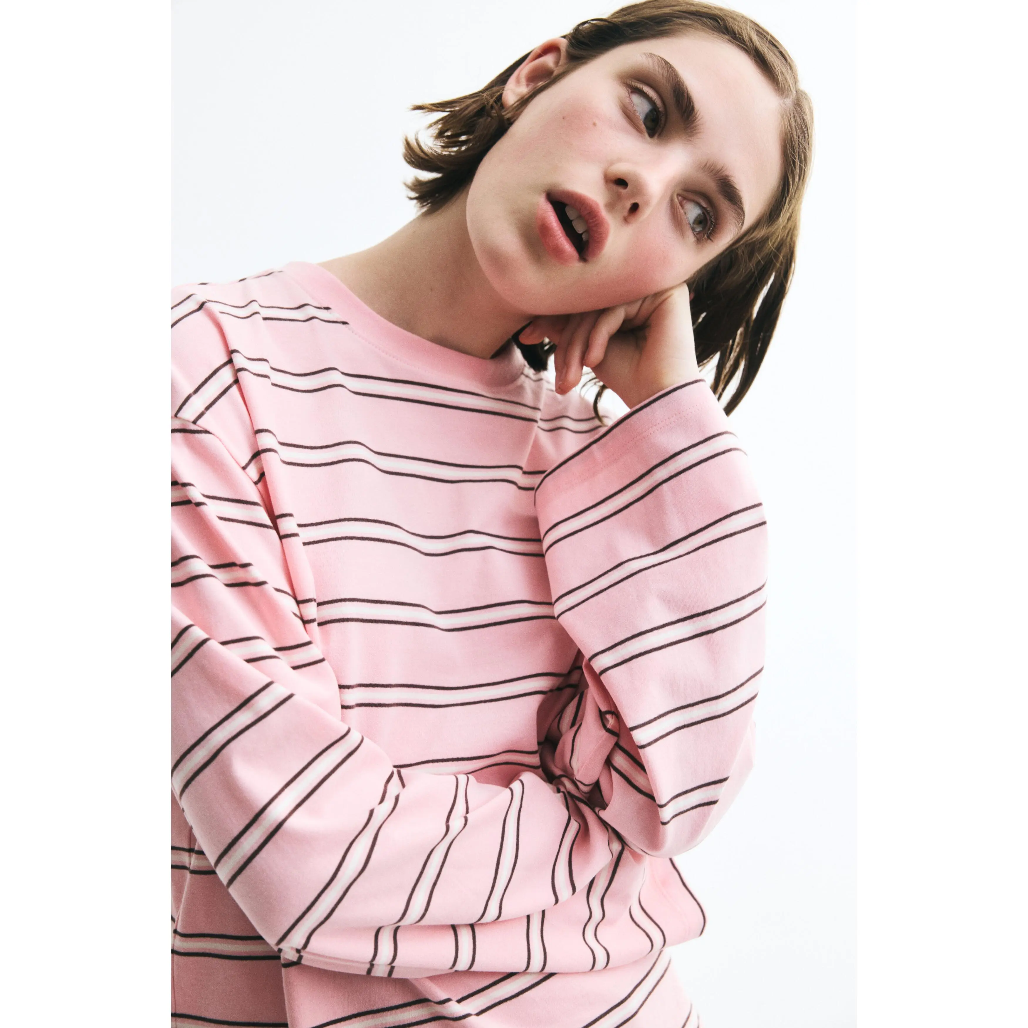 H&M Long-sleeved cotton top