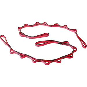 2count Adjustable Daisy Chains 23KN Strong Climbing Strap Nylon Strap Rope Multi Loop Yoga Straps