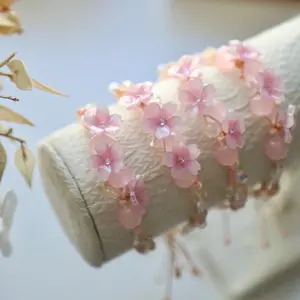Shrink Plastic Sakura Bracelets
