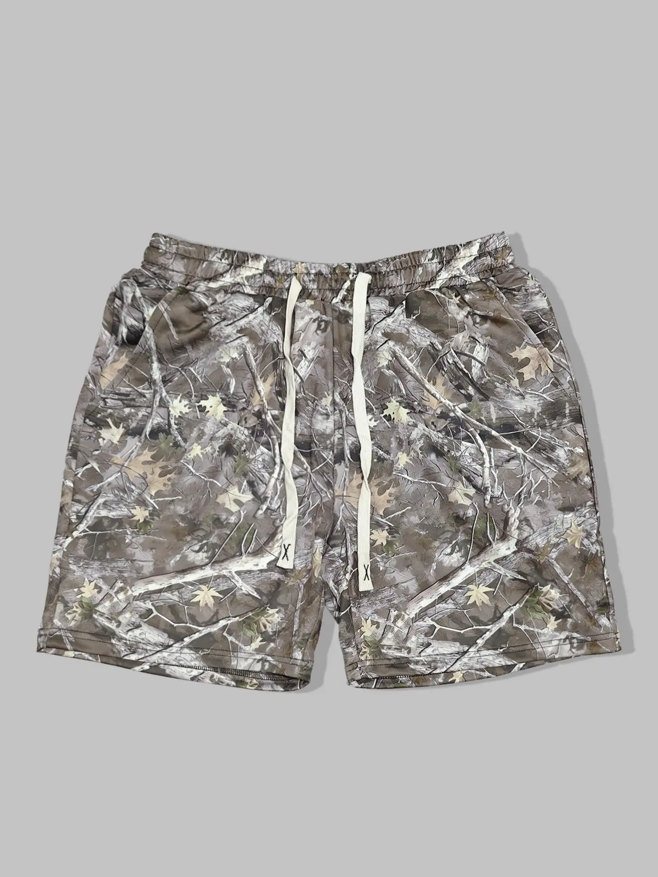 Men's Regular Fit Camo Print Knit Drawstring Waist Shorts, Casual Comfy Graphic Shorts for Summer, Men's Bottoms for Daily Wear, Athleisure Casual Sporty Shorts, Athletic Casual Shorts