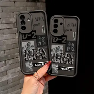 Korean Rapper Suga Agust D Music Album Phone Case, Anti-Drop Soft Tpu Back Cover for Samsung Galaxy a Series, 4g & 5g Models