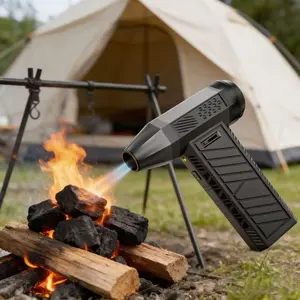 Compressed Air Duster - Electric Air Duster with Brushless Motor, Adjustable - mini Snow Blower- Rechargeable Air Duster for PC, barber cape, duster, Keyboard, compressed air, Car,Outdoors,Home,Snow and Leaves Clearing