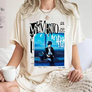 Comfort Colors or Gildan - Persona 3 Reload Video Game Graphic Tee, Persona 3 Reload Memento Mori Anime Unisex T-Shirt - Perfect Gift Idea for Any Occasion