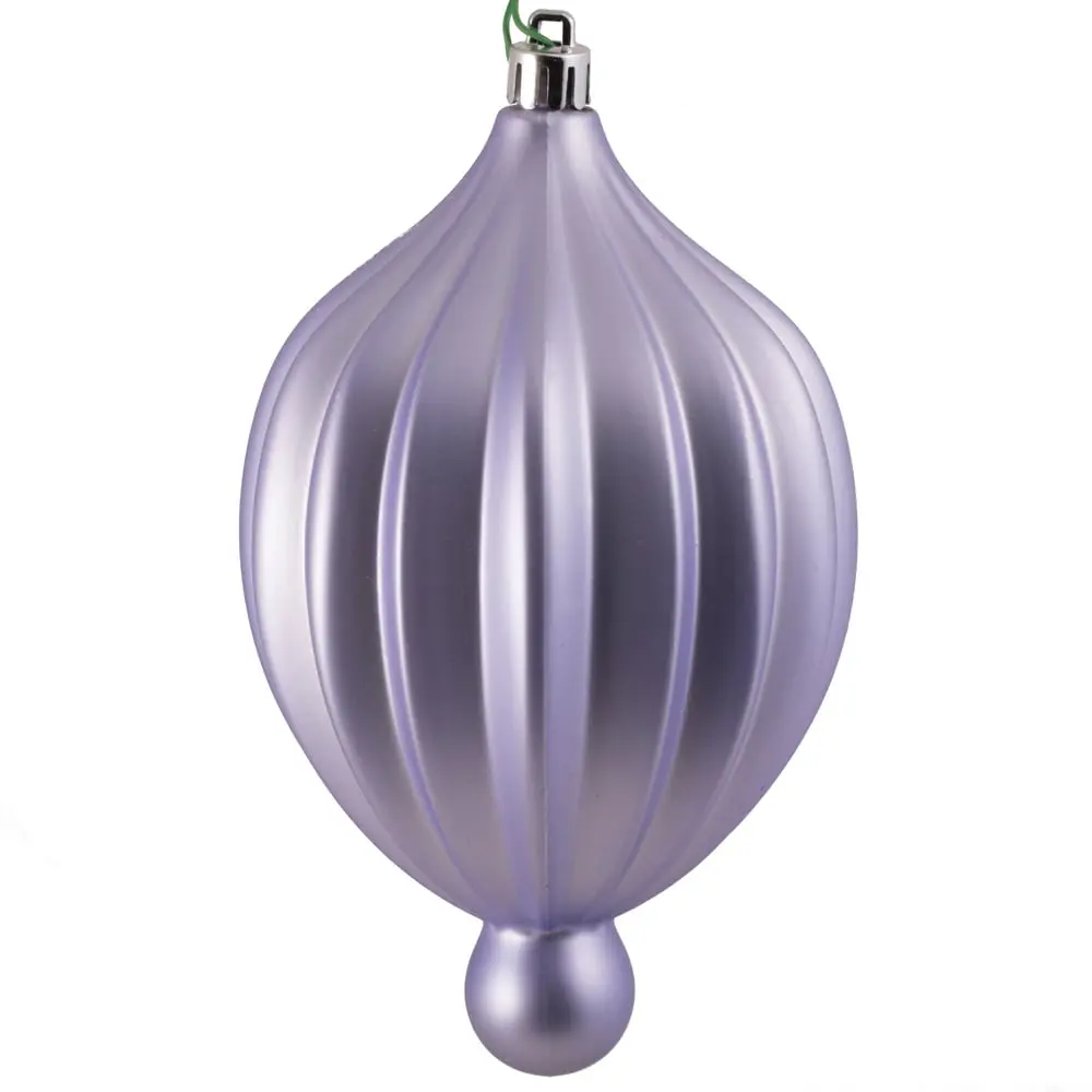 212 MAIN Plastic Christmas Lantern Hanging Ornaments - Lilac N174634D, 6.3x3.5 in, 4 Per Bag, Home Decor Ornament for Festive Decor