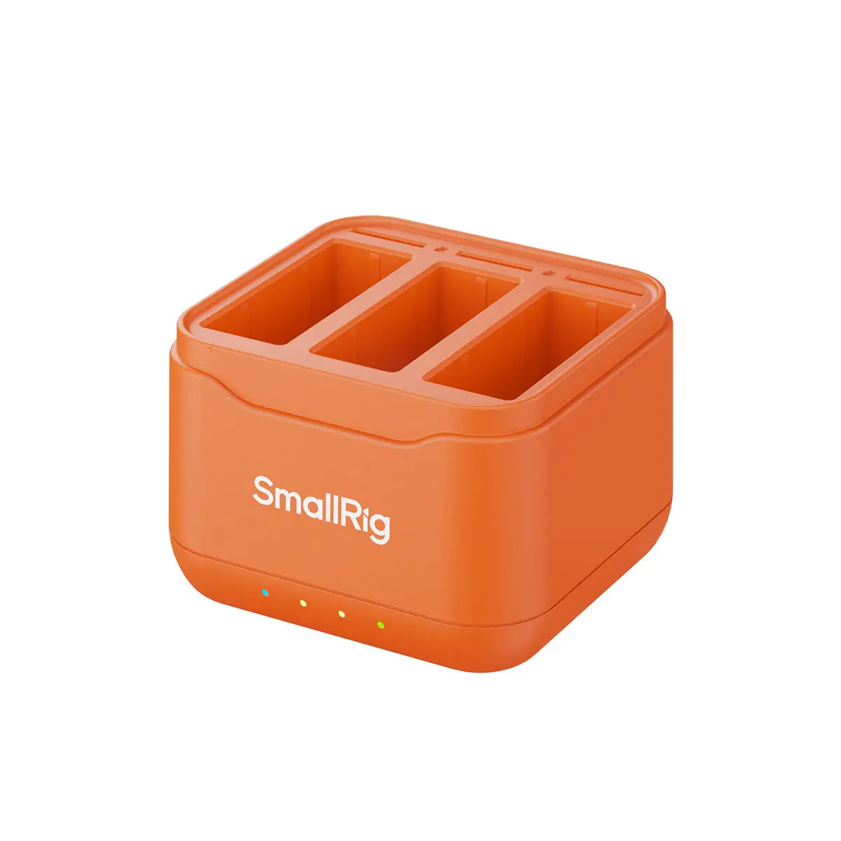 SmallRig CH-D1 Camera Battery Charger for DJI Action 6/5 Pro/4/3 and Osmo 360, Orange