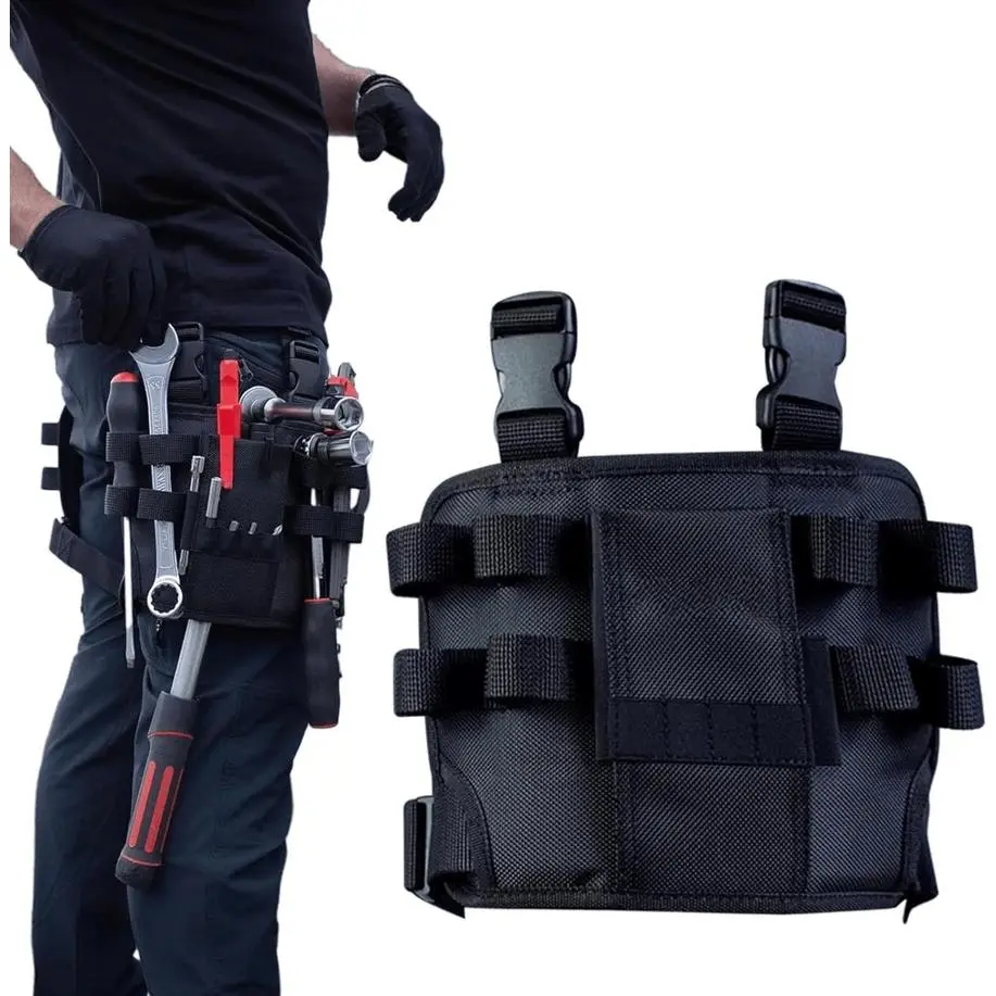 Hol-ster Z 2.0 Tool Bag with Belt Clip, Multi-Functional Electrician Tool Pouch, Durable Tool Maintenance Carrier for Work