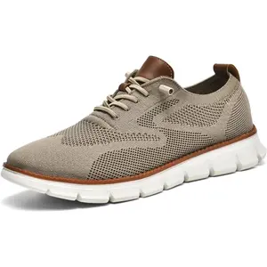 Breeze Shoes for Men Oxfords Lace Up Walking Comfortable Business Casual Shoes Wearbreeze Urban Mesh Dress Sneakers